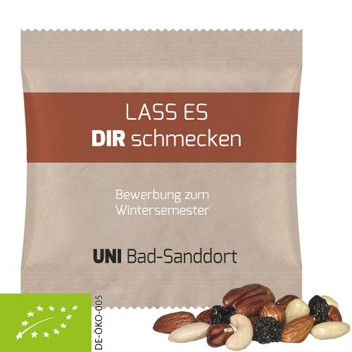 Organic trail mix, ca. 30g, maxi bag