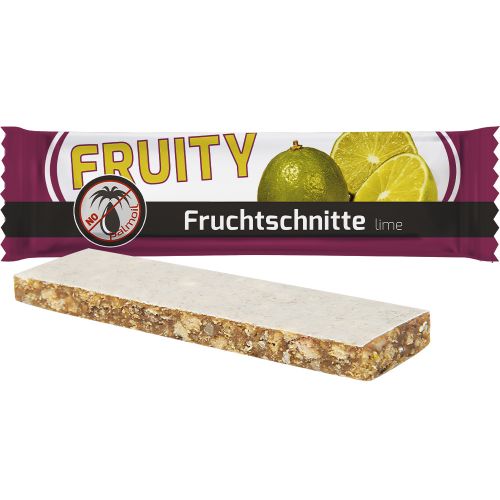 Fruit bar lime, ca. 23g, flowpack