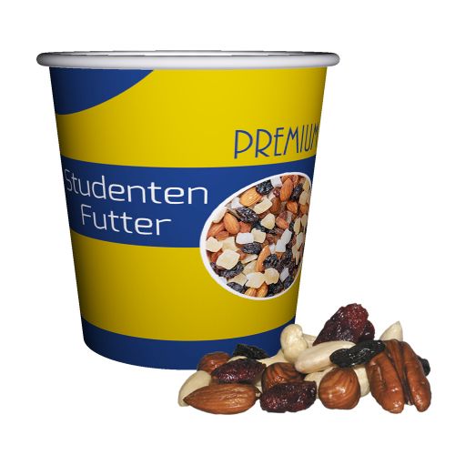 Premium trail mix, ca. 40g, mini snack cup
