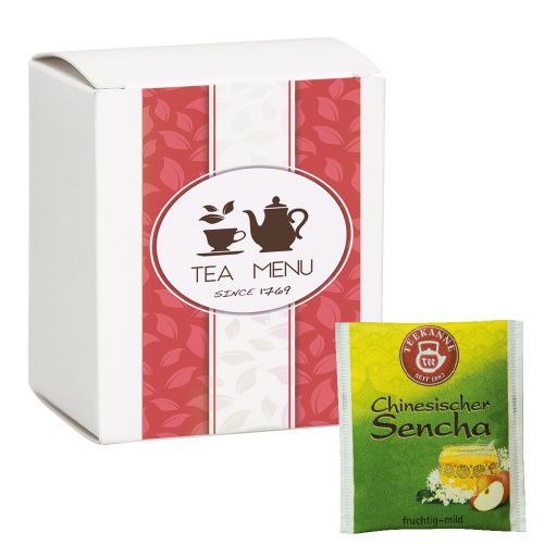 Bag of tea Chinese Sencha, 10 piece, 17,5g, folding box