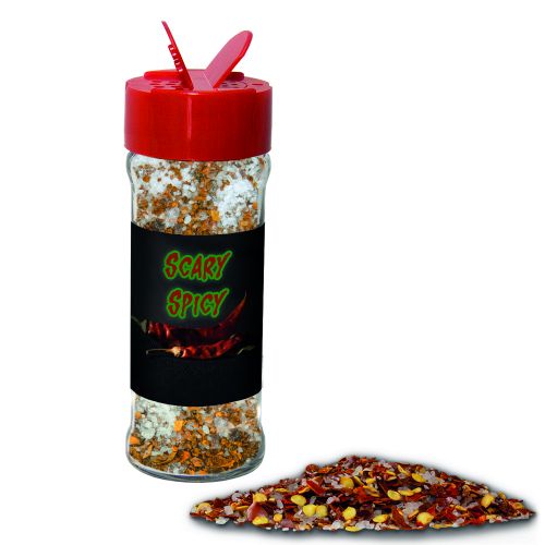 Chili salt, ca. 35g, spice shaker with label