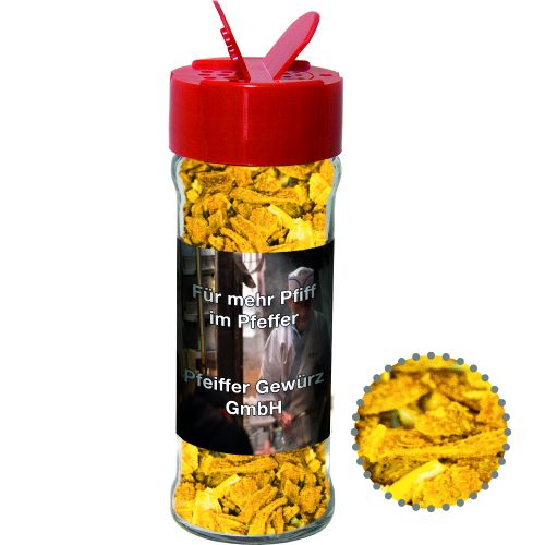 Nasi goreng, ca. 35g, spice shaker with label