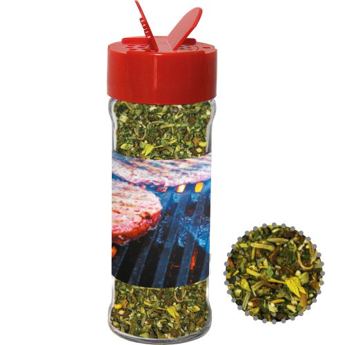 Herb steak spice, ca. 30g, spice shaker with label