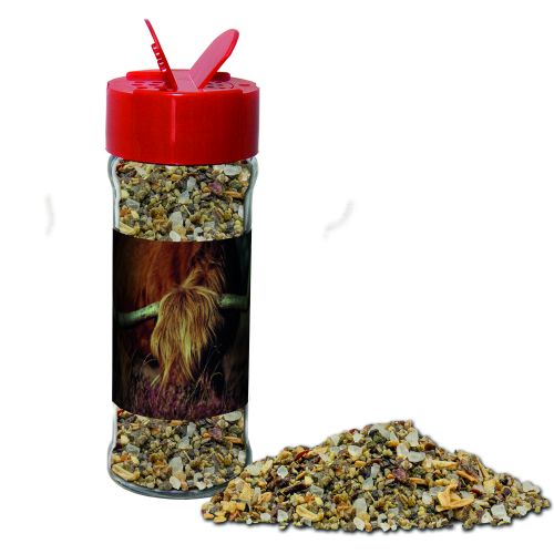 Herb steak spice, ca. 30g, spice shaker with label