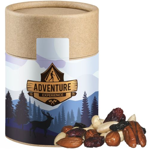 Premium trail mix, ca. 80g, cardboard can midi