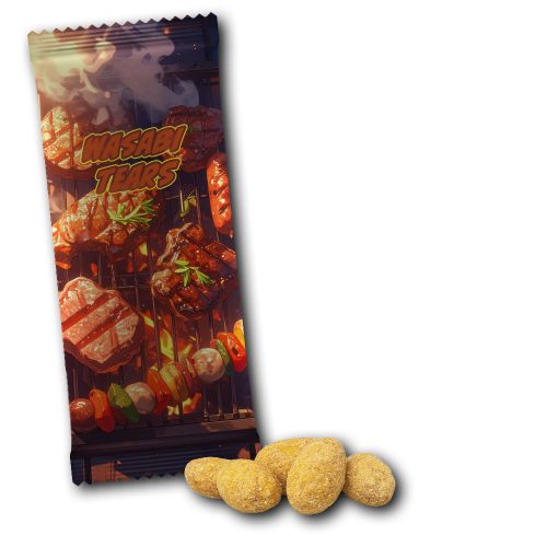 BBQ peanuts, ca. 40g, midi XL bag