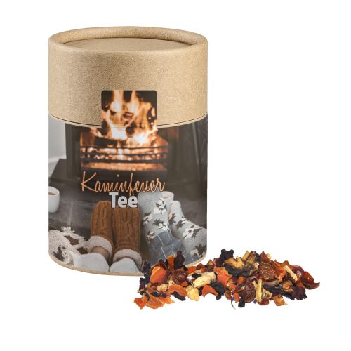 Fireplace tea, ca. 60g, cardboard can midi