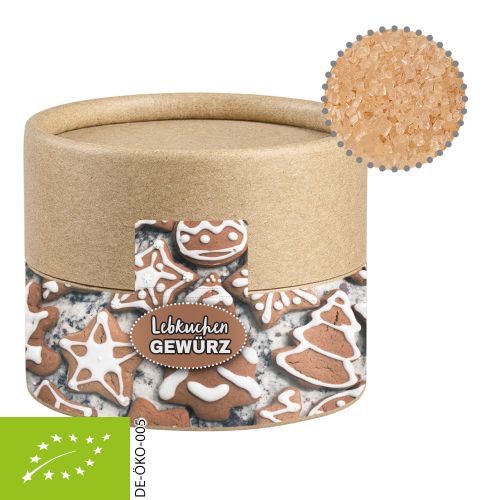 Organic spice mix lebkuchen, ca. 45g, cardboard can mini