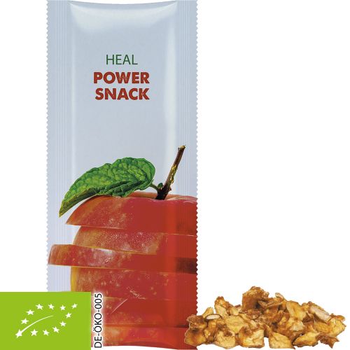 Organic apple bits, ca. 10g, snack stick