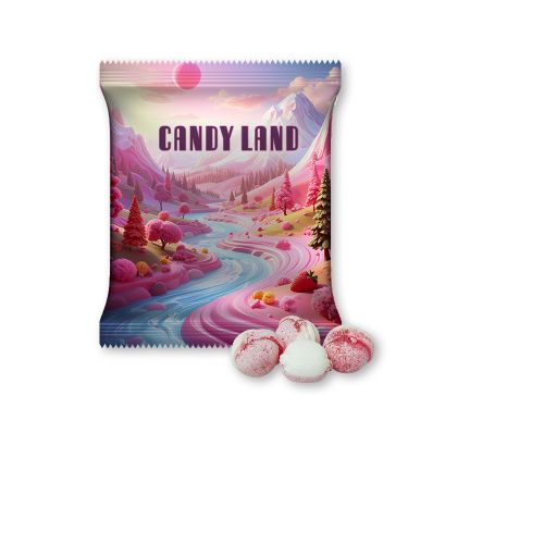Strawberry yogurt candy, ca. 17g, midi bag