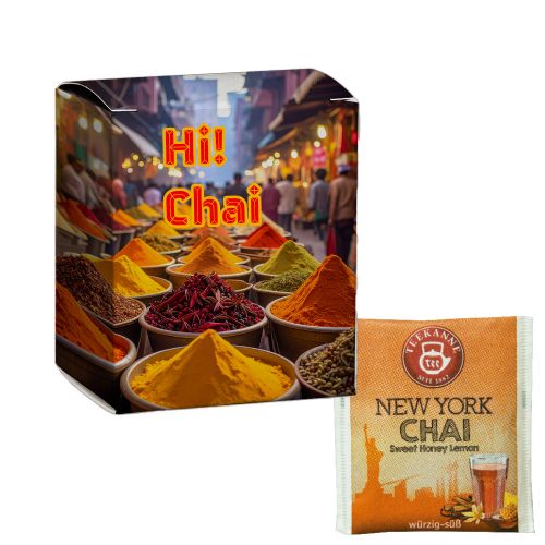 Bag of tea New York Chai, 5 piece, 8,75g, folding box