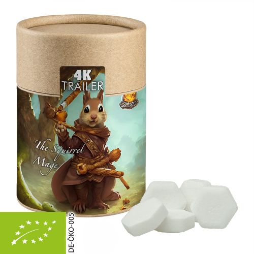Organic dextrose orange, ca. 80g, cardboard can midi