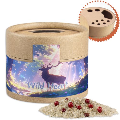 Wild spice salt, ca. 45g, cardboard shaker mini