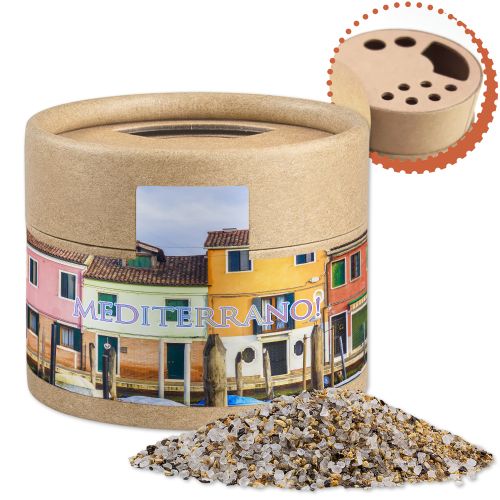 Mediterranean salt, ca. 50g, cardboard shaker mini
