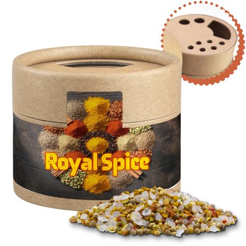 Royal curry, ca. 50g, cardboard shaker mini