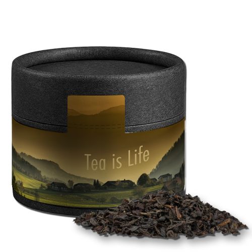 Black tea, ca. 15g, cardboard can mini black
