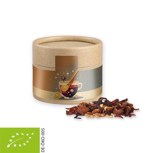 Organic fine mulled wine spice, ca. 25g, cardboard can mini