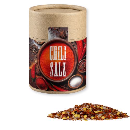 Chili salt, ca. 55g, cardboard can midi