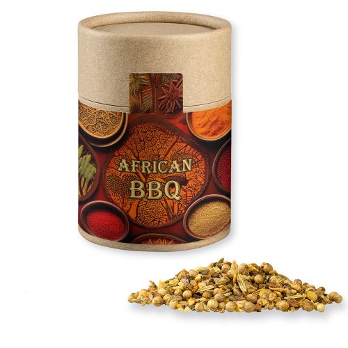 African BBQ, ca. 75g, cardboard can midi