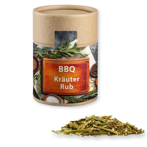 BBQ herbal rub, ca. 50g, cardboard can midi