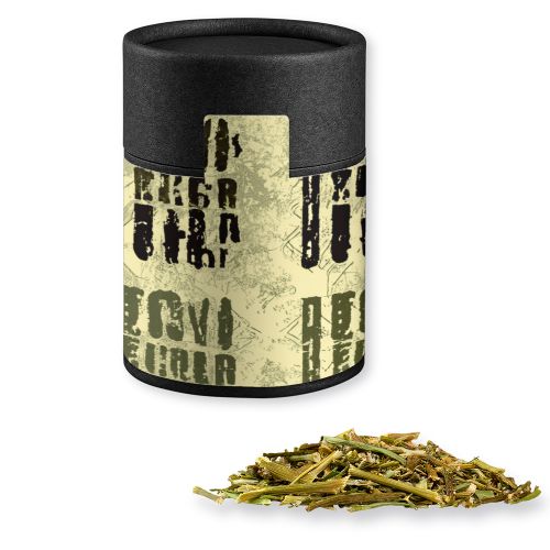 BBQ herbal rub, ca. 50g, cardboard can midi black