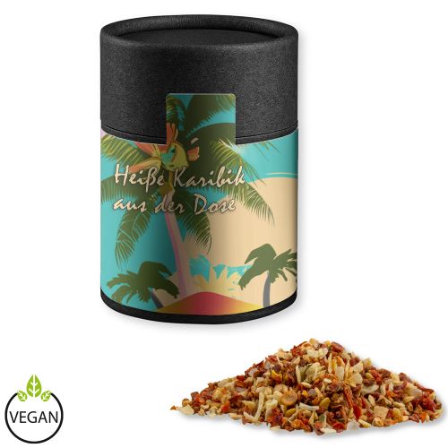 HOT caribbean mix, ca. 50g, cardboard can midi black
