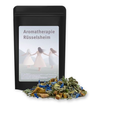 Herbal tea harmony, ca. 15g, mini stand up pouch black with label