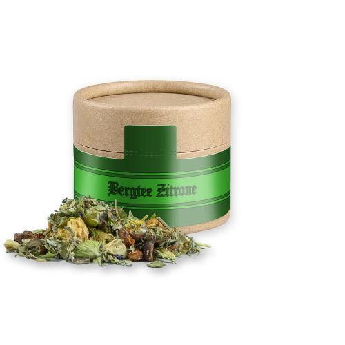 Herbal tea mountain tea & citrus, ca. 15g, cardboard can mini